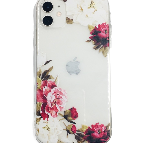 2/$10 iPhone 11 Pro Max Case Clear Floral Case - Picture 9 of 9